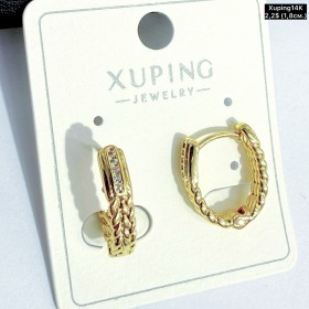 Сережки Xuping14К 10902 (1.8см)